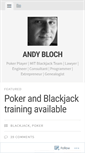 Mobile Screenshot of andybloch.com